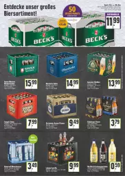 Gazetka promocyjna E Center - Angebote der Woche - Gazetka - ważna od 24.09 do 24.09.2022 - strona 9 - produkty: alkohol, Alwa, Berger, bier, decke, erfrischungsgetränk, erfrischungsgetränke, flasche, getränk, getränke, krone, mineralwasser, Mio Mio, pils, pilsener, pilsner, radeberger, radeberger pilsner, sim, Ti, wasser