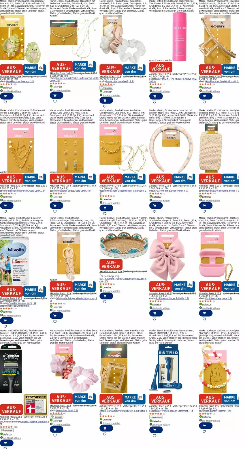 Aktueller Prospekt Dm Drogerie - Prospekte - von 29.09 bis 08.10.2025 - strona 2 - produkty: Anhänger, avocado, blume, blumen, eis, Elan, elle, Handy, Handytasche, Kette, lamm, LG, magnesium, natur, ohrstecker, perlen, rasierer, rasiergel, reis, rel, Ria, tablet, tablett, Tasche, tee, Ti, uhd, wilkinson