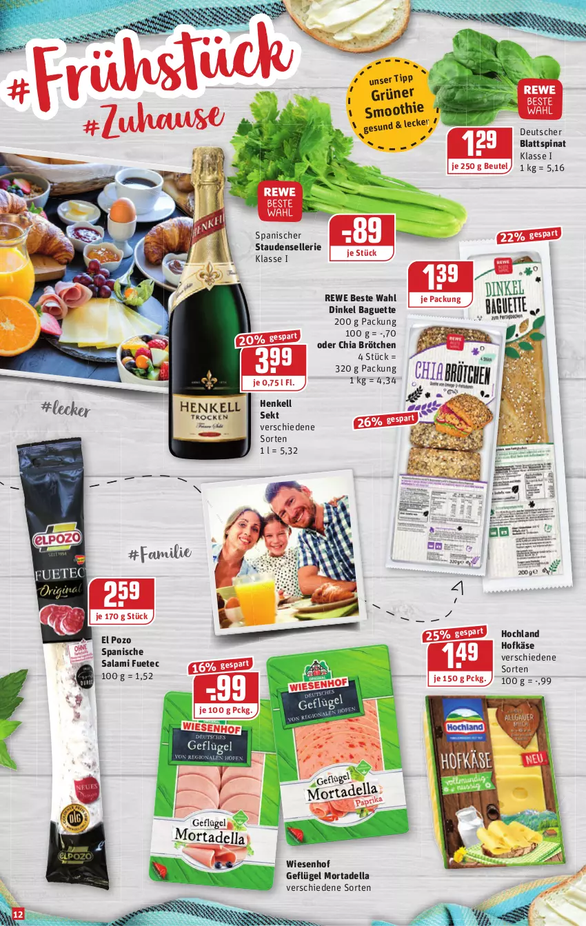 Aktueller Prospekt Rewe - Prospekte - von 20.05 bis 26.05.2021 - strona 12