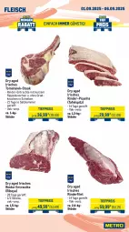 Gazetka promocyjna Metro - Wochen-Angebote - Gazetka - ważna od 06.09 do 06.09.2025 - strona 4 - produkty: Abtei, angebot, angebote, aqua, eis, entrecôte, filet, fisch, fische, Fischer, fleisch, frischfisch, lachs, Metro, reis, rind, rinder, rinderfilet, Rippen, Rotbarsch, rotbarschfilet, salz, Schal, Schale, Schere, scholl, steak, tafelspitz, Ti, tiefpreis, Wild