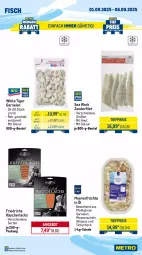 Gazetka promocyjna Metro - Wochen-Angebote - Gazetka - ważna od 06.09 do 06.09.2025 - strona 6 - produkty: angebot, avocado, beutel, eis, Feigen, filet, fisch, früchte, garnelen, lachs, meeresfrüchte, Metro, Muscheln, nuss, obst, Papaya, Räucherlachs, reis, Schal, Schale, Ti, tiefpreis, Zander