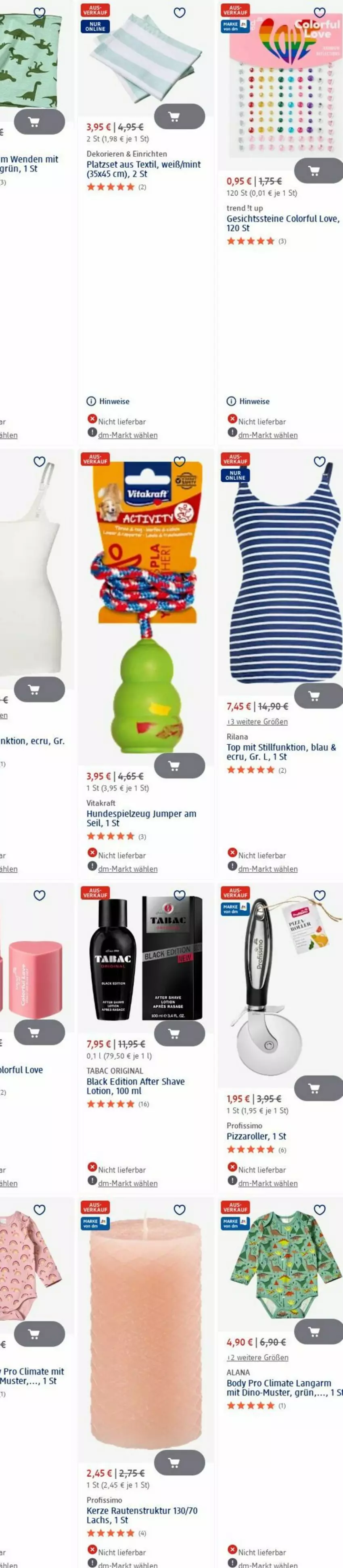 Aktueller Prospekt Dm Drogerie - Prospekte - von 23.06 bis 02.07.2025 - strona 29 - produkty: after shave, body, eis, gin, kerze, kraft, lachs, lack, Lotion, mint, pizza, Profissimo, Roller, sim, spielzeug, Ti, vita, vitakraft