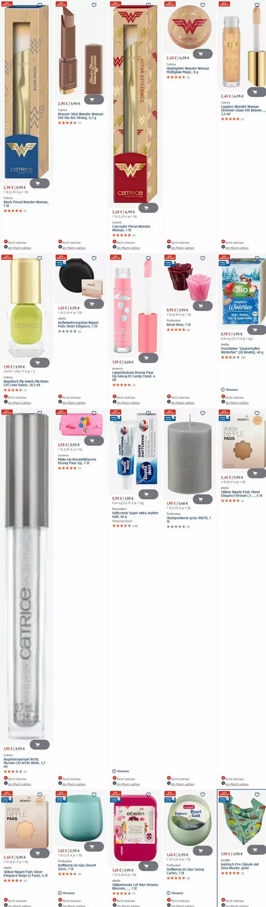 Aktueller Prospekt Dm Drogerie - Prospekte - von 23.06 bis 02.07.2025 - strona 34 - produkty: aufbewahrungsbox, balsam, beutel, creme, disney, Duftkerze, eis, Engel, früchte, Früchtetee, Haftcreme, kerze, kosmetik, Kosmetiktasche, lack, LG, Lipgloss, Lippenbalsam, Make-up, Maske, medizinprodukt, Nagellack, Pinsel, Profissimo, sim, Tasche, tee, Ti, tuc, uhu, Wels, Yo