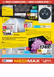 Gazetka promocyjna Medimax - MEDIMAX Prospekt KW09 2022 - Gazetka - ważna od 03.03 do 03.03.2022 - strona 8 - produkty: abholpreise, alexa, aqua, auer, cin, dekoration, drucker, dvb, dvb-s2, DVB-T, edelstahl, eis, elle, Engel, ente, erde, fernbedienung, fernseher, gefu, Glastür, HDMI, HP, Intel, kerze, led tv, LG, mastercard, Mode, nuss, nvidia, oled tv, papier, Reinigung, reis, rum, sac, smart tv, Spektrum, Ti, tuner, waschmaschine, wasser, Zelt