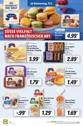 Gazetka promocyjna Lidl - Aktionsprospekt - Gazetka - ważna od 19.02 do 19.02.2022 - strona 36 - produkty: caramel, creme, eis, eiscreme, kuchen, mac, Macarons, mousse, ndk, Schal, Schale, Ti, zitrone, zitronen