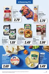 Gazetka promocyjna Lidl - Aktionsprospekt - Gazetka - ważna od 19.02 do 19.02.2022 - strona 39 - produkty: angebot, caractère, eis, elle, frischkäse, halbfester schnittkäse, Käse, milch, nuss, reis, salami, schnittkäse, Spezi, teller, Ti, walnuss, weichkäse, ZTE