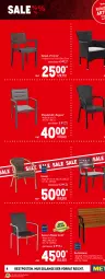 Gazetka promocyjna Metro - Sale Spezial - Gazetka - ważna od 27.07 do 27.07.2022 - strona 6 - produkty: Bad, Bank, Bartisch, bier, Bistrotisch, cin, eis, Elan, Garten, gartenbank, gartensessel, gartentisch, HP, kissen, klapptisch, latte, mars, reis, sessel, Sitzhöhe, sitzkissen, stapelsessel, stapelstuhl, stuhl, Ti, tisch, tischplatte