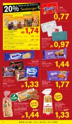 Gazetka promocyjna Kodi - Prospekte - Gazetka - ważna od 16.11 do 16.11.2023 - strona 16 - produkty: apfel, banane, bananen, beutel, blätterteig, blätterteiggebäck, brot, chips, cookie, cookies, daim, Datteln, eis, früchte, karamell, LG, mars, milka, milky way, Milkyway, oder twix, pflaume, pflaumen, reis, schoko, schokolade, sensations, sesam, snack, snickers, Ti, Trockenfrüchte, twix