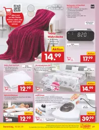Gazetka promocyjna Netto Marken-Discount - Filial-Angebote - Gazetka - ważna od 12.02 do 12.02.2022 - strona 27 - produkty: angebot, Behälter, bett, Betttuch, beutel, Couch, decke, Ergee, gin, kissen, matratze, matratzen, molto, Nachtlicht, Radio, Schal, Signal, smartphone, smartphones, spannbetttuch, tagesdecke, Ti, Trockner, tuc, usb, wasser, weck, ZTE