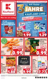 Gazetka promocyjna Kaufland - Prospekt - Gazetka - ważna od 23.10 do 23.10.2024 - strona 1 - produkty: alkohol, angebot, angebote, Berger, beutel, chips, chipsfrisch, colorwaschmittel, die ofenfrische, Dr. Oetker, eier, eis, ente, funny-frisch, kraft, lenor, möhren, müsli, Ofen, Paula, pils, pilsner, pizza, pizza tradizionale, Pods, radeberger, radeberger pilsner, reis, Ti, tradizionale, vita, vitalis, waschmittel, ZTE