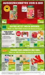 Gazetka promocyjna Kaufland - Prospekt - Gazetka - ważna od 23.10 do 23.10.2024 - strona 19 - produkty: andechser natur, angebot, angebote, apfel, Babynahrung, banane, beere, bier, bio, bioland, blattspinat, braten, eis, fleisch, frucht, Germ, hackfleisch, hackfleisch gemischt, heidelbeere, joghur, joghurt, joghurt mild, lebensmittel, magazin, mango, natur, nuss, paprika, reis, rind, schwein, schwein und rind, spinat, Spitzpaprika, suppe, suppen, tafeläpfel, Ti, vom schwein und rind, wein, ZTE