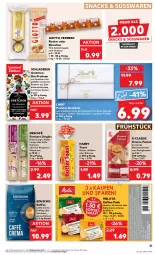 Gazetka promocyjna Kaufland - Prospekt - Gazetka - ważna od 23.10 do 23.10.2024 - strona 31 - produkty: aktionspreis, angebot, angebote, auer, bella crema, beutel, bohne, bohnen, Brei, brötchen, butter, caffè crema, coupon, eduscho, eis, espresso, ferrero, Ferrero Rocher, gin, giotto, intenso, kaffee, kaffee-pads, korn, Kugel, lindt, lungo, mandel, marzipan, melitta, Nescafé, nespresso, nuss, pralinen, reis, Ria, Schladerer, schoko, schokolade, snack, snacks, sofort-rabatt, süsswaren, Ti, toast, Trüffel, weizenbrötchen, Zartbitterschokolade, ZTE, zucker