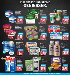 Gazetka promocyjna Aez - Prospekte - Gazetka - ważna od 05.08 do 05.08.2023 - strona 8 - produkty: actimel, actimel drink, activia, alpenmilch, banane, Becher, caffe, chia, danone, danone actimel drink, danone activia, dessert, Dr. Oetker, drink, ehrmann, Ehrmann Grand Dessert, eis, flasche, gewürz, gewürzquark, hafer, Haferdrink, joghur, joghurt, joghurt mild, karamell, leine, milch, milram, natur, natura, naturjoghurt, Paula, paula pudding, porridge, pudding, quark, rahmjoghurt, reis, starbucks, Ti, weihenstephan, ZTE