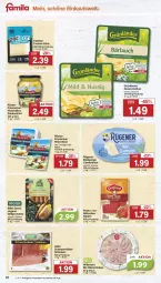 Gazetka promocyjna Famila - Prospekte - Gazetka - ważna od 04.05 do 04.05.2024 - strona 11 - produkty: Bad, bier, bierschinken, bio, camembert, eis, friesischer hirtenkäse, grill, grünländer, hirtenkäse, Käse, käsescheiben, natur, pute, reis, Rügener, rügener badejunge, salami, salat, Salatwürfel, schinken, schwarzwälder schinken, Ti, veggie, wiltmann, würfel, ZTE