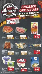 Gazetka promocyjna Famila - Prospekte - Gazetka - ważna od 04.05 do 04.05.2024 - strona 17 - produkty: bacon, baguette, Becher, Berger, bratwurst, brot, chorizo, eis, fleisch, Geflügel, gewürz, grill, Grillkäse, grillrippe, hackfleisch, Halloumi, Käse, kühlmann, meggle, nero, nürnberger, reis, salat, salate, schwein, sour cream, Ti, wein, wurst, zaziki, ZTE