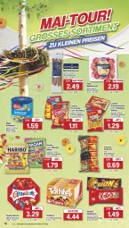 Gazetka promocyjna Famila - Prospekte - Gazetka - ważna od 04.05 do 04.05.2024 - strona 19 - produkty: beutel, chips, cin, crunchips, eis, erdnuss, erdnüsse, haribo, lorenz, lorenz crunchips, maoam, Mett, mettwurst, nestlé, nuss, popcorn, reis, saltletts, schnitten, Ti, toffifee, ültje, ültje erdnüsse, wurst, würstchen, ZTE