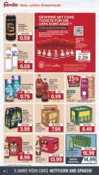 Gazetka promocyjna Famila - Prospekte - Gazetka - ważna od 04.05 do 04.05.2024 - strona 25 - produkty: coca-cola, cola, deit, drink, eier, eis, eistee, elle, erdinger, fanta, fanta oder, fanta oder sprite, flasche, glasflasche, grapefruit, heineken, hella, limo, limonade, limonaden, oder sprite, orange, orangen, orangensaft, pfanne, Pfanner, pils, pilsener, reis, saft, säfte, Sport, sprite, tee, Ti, tyskie, Vivaris, ZTE