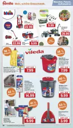 Gazetka promocyjna Famila - Prospekte - Gazetka - ważna od 04.05 do 04.05.2024 - strona 31 - produkty: eimer, eis, elle, latte, LG, mikrofaser, rama, reis, ring, Spülen, staubsauger, Teleskop, teleskopstiel, teller, Ti, vileda, werkzeug, Werkzeugbox, Wischmopp