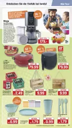 Gazetka promocyjna Famila - Prospekte - Gazetka - ważna od 04.05 do 04.05.2024 - strona 38 - produkty: Becher, besteck, bier, creme, decke, eier, eis, eiscreme, eismaschine, elle, flasche, flaschenöffner, fritteuse, Heißluftfritteuse, henkel, Holz, leine, Ofen, pizza, reis, steinofen, teller, Ti, Tiere, Vase, zucker