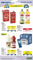 Gazetka promocyjna Metro - Wochen-Angebote Gastro - Gazetka - ważna od 31.05 do 31.05.2025 - strona 12 - produkty: angebot, bertolli, bohne, burger, coca-cola, cola, drink, eis, energy drink, espresso, flasche, getränk, getränke, gin, heinz, hot dog, lavazza, linsen, mayonnaise, olive, oliven, olivenöl, olivenöl extra, Palette, pomito, red bull, reis, salat, sauce, saucen, schoko, Schokolinsen, Ti, tiefpreis, tomate, tomaten, Yo