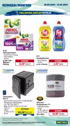 Gazetka promocyjna Metro - Wochen-Angebote Gastro - Gazetka - ważna od 31.05 do 31.05.2025 - strona 15 - produkty: angebot, Apple, ariel, Bau, baumwolle, Behälter, bier, bombay sapphire, brut, champagne, coupon, eis, erdinger, flasche, früchte, früchten, getränk, getränke, jack daniel, lebensmittel, Metro, metro gastro, Palette, papier, Pods, pril, reis, Ria, sapphire, Schal, Schale, sonderposten, spülmittel, Ti, tiefpreis, tücher, vollwaschmittel, waschmittel, weck, wolle, zitrone