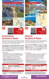 Gazetka promocyjna Rewe Reisen - Reiseprospekt - Gazetka - ważna od 24.04 do 24.04.2026 - strona 11 - produkty: Bad, buch, decke, deutschsprachige reiseleitung, dusche, eis, elle, ente, erde, inklusivleistungen, Liege, Persona, pool, Rana, reis, ring, rum, schirme, Thea, Ti, uhr, wein