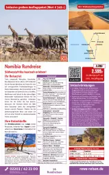 Gazetka promocyjna Rewe Reisen - Reiseprospekt - Gazetka - ważna od 24.04 do 24.04.2026 - strona 16 - produkty: Bad, Bau, buch, decke, deutschsprachige reiseleitung, dusche, eis, elle, ente, erde, Heu, HP, inklusivleistungen, natur, pool, reis, reiseverlauf, rel, südwest, Ti, Tiere, tisch, uhr, wasser, Wild, Yo