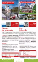 Gazetka promocyjna Rewe Reisen - Reiseprospekt - Gazetka - ważna od 24.04 do 24.04.2026 - strona 29 - produkty: angebot, angebote, auer, axe, Bad, Bademantel, Bau, bier, Brei, buch, drink, drinks, dusche, eis, flasche, Garten, Gesundheit, inklusivleistungen, innenpool, kaffee, Kaiser, Kinder, kraft, kuchen, kurtaxe, LG, Mantel, Mode, natur, pool, reis, ring, salat, salz, Schal, snack, suppe, suppen, Ti, tisch, uhr, vorteilspreis, wasser, wein