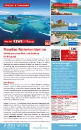 Gazetka promocyjna Rewe Reisen - Reiseprospekt - Gazetka - ważna od 24.04 do 24.04.2026 - strona 8 - produkty: alkohol, alkoholfreie getränke, Alwa, angebot, Bad, Bademantel, ball, bier, buch, cocktail, cocktails, deutschsprachige reiseleitung, drink, drinks, dusche, eis, elle, ente, getränk, getränke, harman, inklusivleistungen, Kajak, leine, Liege, mac, Mantel, mineralwasser, natur, pool, reis, rel, rum, säfte, SANTE, Schal, schirme, slip, Slipper, snack, spirituosen, Sport, Tempo, Ti, tisch, uhr, Vegeta, wasser, wein