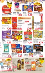 Gazetka promocyjna Jawoll - Prospekte - Gazetka - ważna od 18.02 do 18.02.2023 - strona 2 - produkty: aprikose, aprikosen, berliner, bonbons, bounty, brezel, caramel, chips, chupa, chupa chups, cola, daim, Datteln, erdnüsse, Feigen, frucht, gin, hitschler, knoppers, lion, mais, mars, milka, milky way, nuss, nussriegel, Palette, popcorn, Ricola, riegel, salz, Schal, Schale, snickers, Ti, toblerone, toffifee, twix, zucker