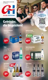 Gazetka promocyjna Getraenke Hoffmann - Prospekte - Gazetka - ważna od 04.05 do 04.05.2024 - strona 1 - produkty: alkohol, Alwa, angebot, angebote, Bad, Bad Liebenwerda, berliner, berliner kindl, bier, decke, eimer, eis, getränk, getränke, mineralwasser, Mode, natürliches mineralwasser, pils, pilsener, radler, reis, Three Sixty, Ti, vilsa, vodka, wasser, wein, weine, zitrone