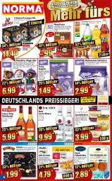 Gazetka promocyjna Norma - Norma - Gazetka - ważna od 18.12 do 18.12.2023 - strona 6 - produkty: alpenmilch, baileys, ball, beere, Blüte, blütenhonig, creme, dell, eis, elle, erdbeere, erfrischungsgetränk, fisch, flasche, frikadellen, geschenkpackung, getränk, gin, honig, ingwer, johannisbeere, kuchen, Kugel, kühlregal, lachs, Lebkuchen, LG, likör, mac, mandel, marzipan, milch, milka, nudel, nuss, oreo, pfanne, pils, Plüsch, premium pils, regal, reis, reiss, rezept, riegel, rum, salz, schoko, schokolade, schokoladen, Spezi, spinat, Ti, torte, tortellini, Tüte, wein, weinbrand, zitrone