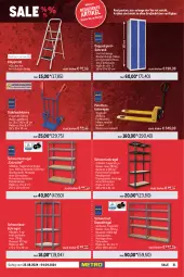 Gazetka promocyjna Metro - Food-NonFood - Gazetka - ważna od 04.09 do 04.09.2024 - strona 31 - produkty: aufbewahrungsbox, Behälter, bier, decke, Deckel, Eckregal, edelstahl, klapptritt, kleid, kleider, kraft, lack, lebensmittel, LG, Palette, regal, Ria, sac, Schrank, schrauben, schwerlastregal, steckregal, Ti, tragegriff