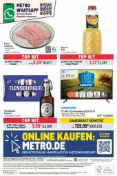 Gazetka promocyjna Metro - Food-NonFood - Gazetka - ważna od 04.09 do 04.09.2024 - strona 40 - produkty: abholpreise, angebot, angebote, auer, bügel, burger, eis, elle, fernseher, flasche, flensburger, getränk, getränke, granini, ilag, Metro, metro gastro, Palette, pils, pilsener, pute, putenschnitzel, Rauch, reis, rwe, saft, Schal, Schale, schnitzel, teller, Ti, uhd