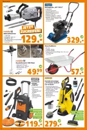 Gazetka promocyjna - Prospekt für Globus Baumarkt Achern - Gazetka - ważna od 02.07 do 02.07.2022 - strona 12 - produkty: Abbruchhammer, Bau, Behälter, bügel, bürste, Garten, hochdruckreiniger, HP, koffer, kraft, latte, LG, pflaster, reiniger, Reinigung, Reinigungsmittel, rwe, schlauch, Ti
