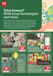 Gazetka promocyjna Rewe - Prospekte - Gazetka - ważna od 14.02 do 14.02.2021 - strona 22 - produkty: aktionspreis, alle artikel ohne dekoration, asti, ball, Bleistift, bleistifte, boss, Clin, dekoration, eis, flasche, Holz, kerze, krone, Kugel, kugelschreiber, leine, mac, pet-flasche, pet-flaschen, Plüsch, reis, ring, Ringhalter, sac, schreibwaren, stifte, textmarker, Ti, zucker