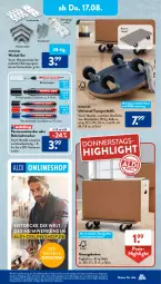 Gazetka promocyjna AldiSud - NÄCHSTE WOCHE - Gazetka - ważna od 19.08 do 19.08.2023 - strona 19 - produkty: aldi, alle artikel ohne dekoration, Brei, brie, decke, dekoration, dell, eis, elle, gin, gsw, kleid, Kleidung, kraft, LG, Mode, reis, Sport, Ti, umzugskarton, wasser, ZTE