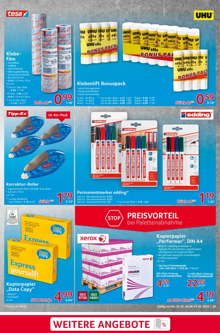 Aktueller Prospekt Selgros - Nonfood - von 23.02 bis 01.03.2023 - strona 29 - produkty: angebot, angebote, eis, Palette, preisvorteil, reis