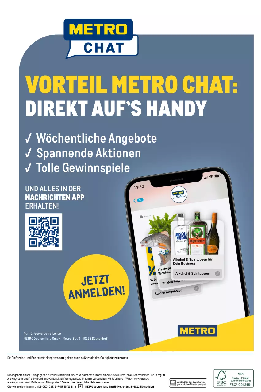 Aktueller Prospekt Metro - Monats-Mix - Seite 15 - von 01.01 bis 31.01.2026 - strona 23 - produkty: abholpreise, angebot, angebote, auer, eis, gewinnspiel, Handy, ilag, Metro, reis, rwe, Spiele, telefon, Ti, tiefpreis