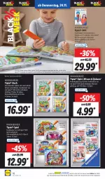 Gazetka promocyjna Lidl - Aktionsprospekt - Gazetka - ważna od 26.11 do 26.11.2022 - strona 10 - produkty: buch, burger, erde, ndk, Puzzle, ravensburger, Ria, Schal, Schale, Spiele, Ti, Tiptoi, usb