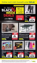 Gazetka promocyjna Lidl - Aktionsprospekt - Gazetka - ważna od 26.11 do 26.11.2022 - strona 17 - produkty: Adidas, angebot, angebote, crivit, decke, eis, elle, friday, gutschein, hose, Kinder, lack, latte, Latzhose, lays, LEGO®, ndk, reis, rel, Schal, Schale, Sweathose, Technic, telefon, Ti, tisch, uhr, wasser