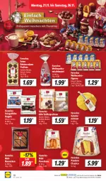 Gazetka promocyjna Lidl - Aktionsprospekt - Gazetka - ważna od 26.11 do 26.11.2022 - strona 38 - produkty: alkohol, beutel, classico, Edelmarzipan, Kugel, marzipan, ndk, nuss, pralinen, Schal, Schale, schoko, Ti, Trüffel, Weihnachtsfigur