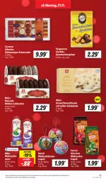 Gazetka promocyjna Lidl - Aktionsprospekt - Gazetka - ważna od 26.11 do 26.11.2022 - strona 41 - produkty: angebot, Bau, Baumkugel, brezel, Brezeln, Cars, Edelmarzipan, eier, eierlikör, eis, elle, ferrero, Ferrero Küsschen, kuchen, Kugel, Lebkuchen, likör, Lübecker, marzipan, milka, Oblaten, reis, schoko, schokolade, teller, Ti, verpoorten, Weihnachtsbaum, Weihnachtskugeln, ZTE