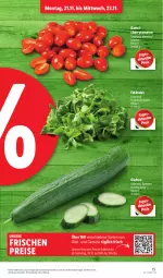 Gazetka promocyjna Lidl - Aktionsprospekt - Gazetka - ważna od 26.11 do 26.11.2022 - strona 43 - produkty: angebot, cherrytomaten, eis, elle, feldsalat, gurke, gurken, obst, reis, salat, Ti, tomate, tomaten, und gemüse, ZTE