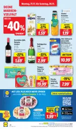 Gazetka promocyjna Lidl - Aktionsprospekt - Gazetka - ważna od 26.11 do 26.11.2022 - strona 48 - produkty: aktionspreis, alpro, angebot, Bon Gelati, coupon, coupons, dornfelder, drink, eis, elle, Floralys, granini, hafer, Haferdrink, Käse, ndk, pampers, papier, pasta, preisvorteil, reis, rind, rotkäppchen, rotwein, Schal, Schale, schwein, sekt, Strudel, teller, Ti, wein, ZTE
