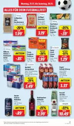 Gazetka promocyjna Lidl - Aktionsprospekt - Gazetka - ważna od 26.11 do 26.11.2022 - strona 49 - produkty: angebot, bacardi, baguette, ball, bier, Bona, bratwurst, butter, chips, drink, eis, elle, energy drink, erdnüsse, Geflügel, Glühwein, grill, hacker pschorr, kellerbier, knoblauch, Knoblauchbutter, kräuter, linsen, Meister, Milbona, pepsi, red bull, reis, rostbratwurst, rotkäppchen, Schwip Schwap, teller, Ti, wein, wurst, ZTE