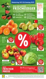 Gazetka promocyjna Lidl - Aktionsprospekt - Gazetka - ważna od 26.11 do 26.11.2022 - strona 50 - produkty: Abtei, angebot, Birnen, discount, eis, eisbergsalat, elle, ente, frucht, magazin, obst, Obst und Gemüse, orange, orangen, paprika, reis, salat, Ti, und gemüse