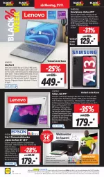 Gazetka promocyjna Lidl - Aktionsprospekt - Gazetka - ważna od 26.11 do 26.11.2022 - strona 8 - produkty: angebot, Betriebssystem, dell, drucker, eis, elle, epson, flasche, frontkamera, hauptkamera, Intel, kamera, Kinder, lautsprecher, lenovo, Meister, microsd, Mode, ndk, quad, reis, rwe, Samsung, Scanner, Schal, Schale, sim, smartphone, ssd, tablet, Ti, ZTE