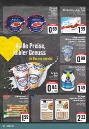 Gazetka promocyjna E Center - Angebote der Woche - Gazetka - ważna od 26.08 do 26.08.2023 - strona 14 - produkty: aktionspreis, angebot, auer, Bau, Bauer, Becher, beere, bio, bratwurst, eis, erdbeere, feinjoghurt, ferrero, grill, joghur, joghurt, leberwurst, milch, natur, reis, sahne, Sauerrahm, schlagsahne, schmand, tee, teewurst, Ti, veggie, weidemilch, wurst