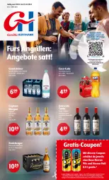 Gazetka promocyjna Getraenke Hoffmann - Prospekte - Gazetka - ważna od 13.04 do 13.04.2024 - strona 1 - produkty: alkohol, angebot, angebote, Berger, cabernet, cabernet sauvignon, Cap, captain morgan, coca-cola, cola, coupon, coupons, cuvée, decke, entrecôte, gerolsteine, gerolsteiner, gin, grill, mac, merl, merlot, natur, original spiced gold, pils, pilsner, radeberger, radeberger pilsner, rel, sauvignon, Sprudel, steiner, Ti